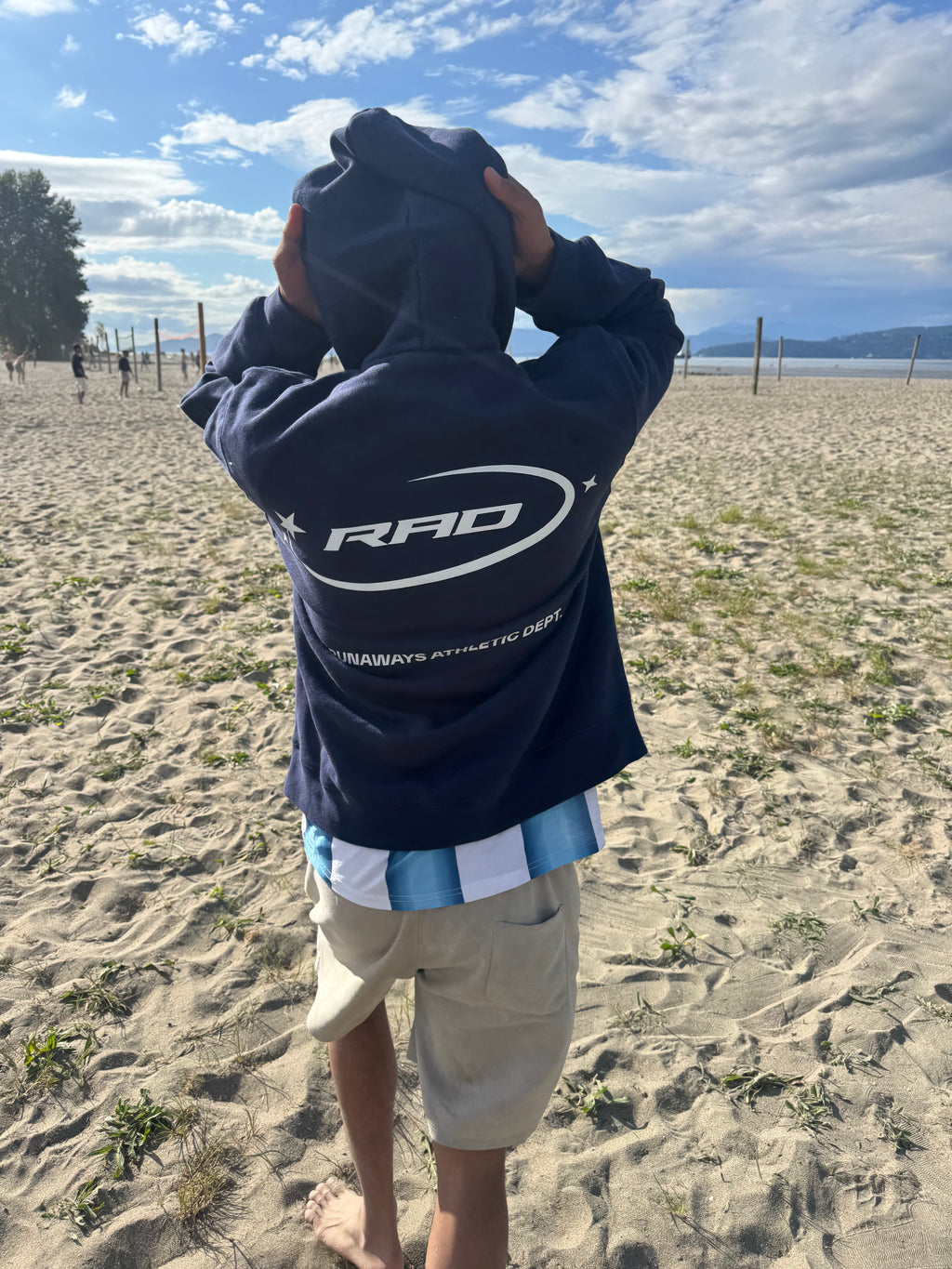 NAVY HOODIE