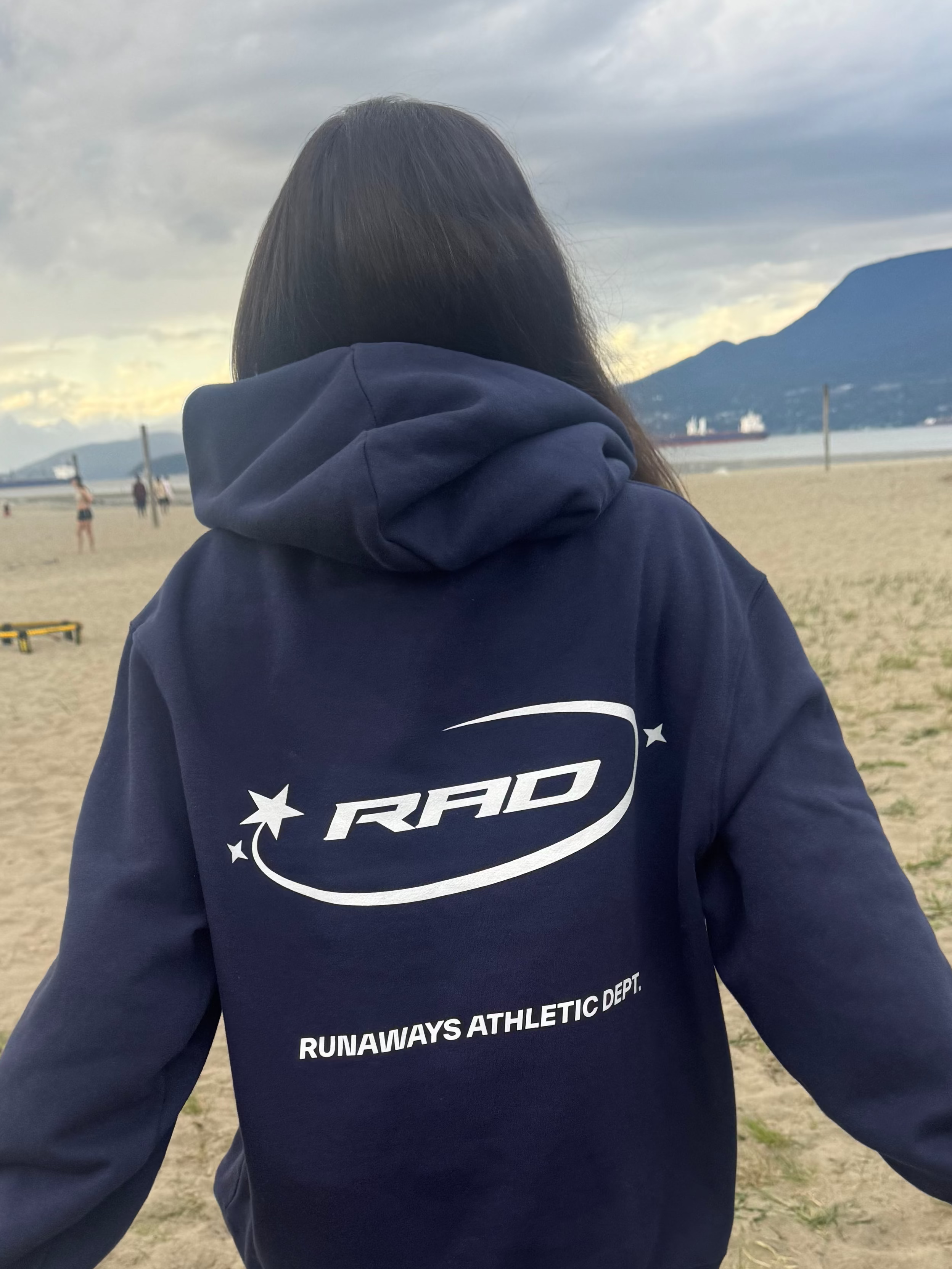 NAVY HOODIE